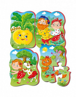 Беби пазлы Vladi Toys Репка VT1106-63