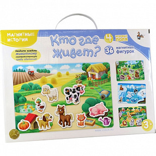 Магнитные истории Десятое Королевство Кто где живет? 02652