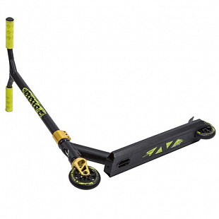 Самокат Novatrack Noice BL 110A.NOICE.BLM9 Black/Lime