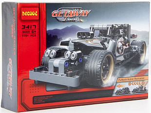 Конструктор Decool Гоночный Автомобиль 3417