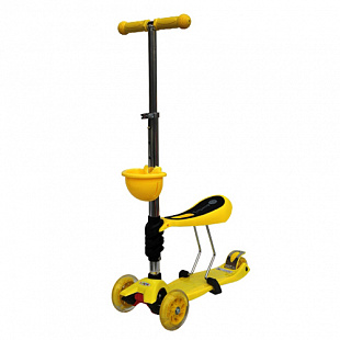 Самокат BabyHit ScooterOK Tolocar yellow