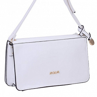 Женская сумка из кожи Pola 64434 white