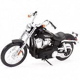 Масштабная модель мотоцикла Maisto 1:18 Harley Davidson 2006 Dyna Street Bob (31360) black