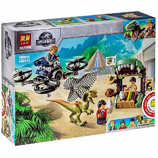 Конструктор Bela Побег Дилофозавра 11334