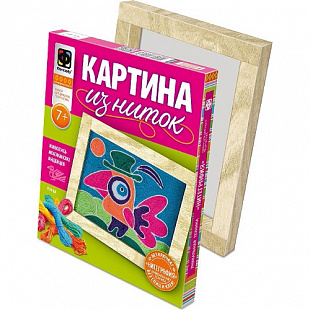 Творческий набор Fantazer 67763 Картина из ниток «Птица» 409004