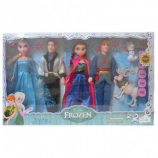 Набор кукол Frozen 4 в 1 YX036