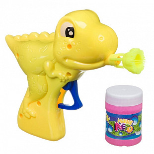 Пистолет с мыльными пузырями Bondibon Наше Лето Динозаврик ВВ4376