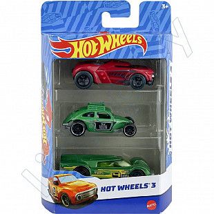 Набор машинок Hot Wheels 3 шт. (K5904 №93)