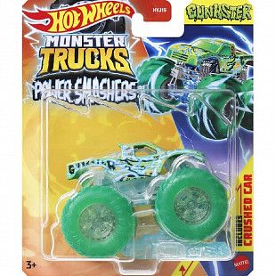 Машинка Hot Wheels Monster Trucks Power Smashers Gunkster (HYJ19 HYJ25)