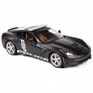 Машинка Maisto 1:64 2014 Corvette Stingray Coupe (15494) black