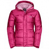 Куртка детская Jack Wolfskin Mount Cook Jacket Kids pink fuchsia