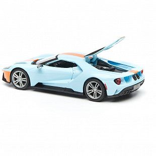 Коллекционная машина Bburago 1:32 Ford GT (18-43043) light blue