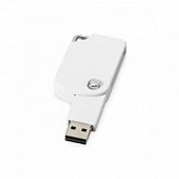 Флешка SWIVEL SQUARE 16Gb 1Z46001016 White