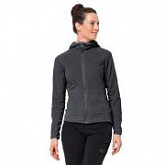 Куртка женская Jack Wolfskin Arco Jacket Women ebony stripes