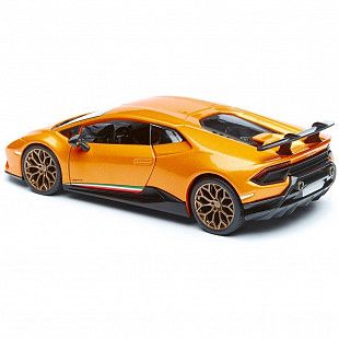 Коллекционная машина Bburago 1:24 Lamborghini Huracan (18-21092) yellow