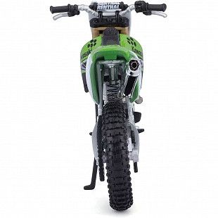 Модель мотоцикла Maisto 1:12 Kawasaki KX 450F (31101 20-08141) Green НОВОЕ ПОСТУПЛЕНИЕ