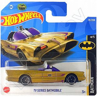 Машинка Hot Wheels Базовой коллекции TV Series Batmobile 131/250 (5785 HCW61) mainline 2022