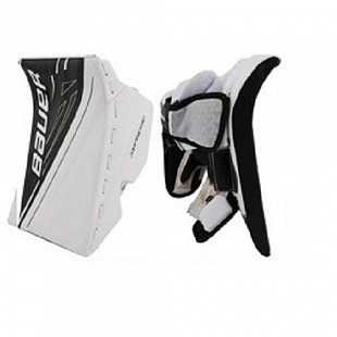 Блин вратаря Bauer Supreme S190 Sr White/Black