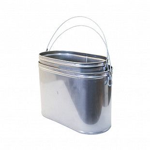 Котел туристский Век 6 л овальный