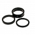 Проставочное кольцо Longus под вынос, Al (28.6/10мм, Black) комплект - 10 шт. 398230