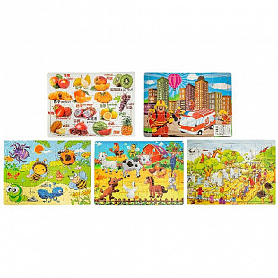 Деревянный Пазл Ausini VT19-20312 1 шт. (в ассортименте)