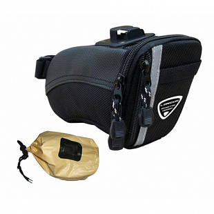 Сумка под седло Longus Bent 399018 Black