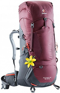 Рюкзак Deuter Aircontact Lite 45+10 SL 3340218-5423 maron/graphite (2021)