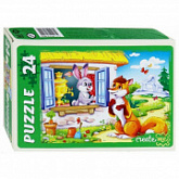 Макси-пазлы Рыжий Кот Заюшкина избушка ПУ24-0612