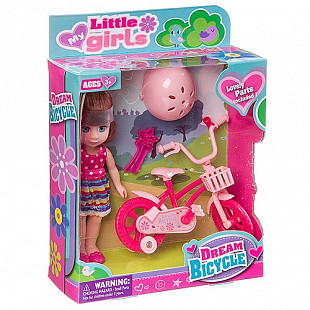 Набор игровой с куклой Dream Bicycle 63004