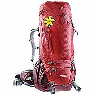 Рюкзак Deuter Aircontact Pro 55+15SL cranberry-aubergine
