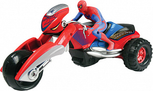 Радиоуправляемый мотоцикл Silverlit Новый Человек-Паук на Мотоцикле 85466