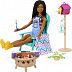 Набор мебели и аксессуаров Barbie Дворик на заднем дворе (HJV32 HJV33)