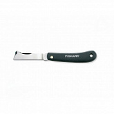 Нож садовый Fiskars плоский для прививок 125900 1001625