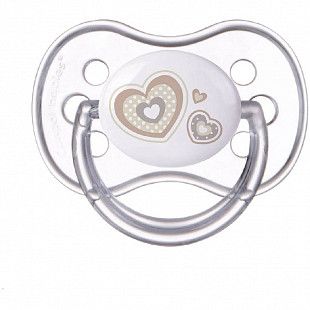 Пустышка Canpol babies Newborn Baby Силиконовая Симметричная 0-6 мес. (22/580_bei) beige