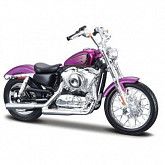 Мотоцикл Maisto 1:18 Harley Davidson 2013 XL 1200V Seventy-Two (31360) violet