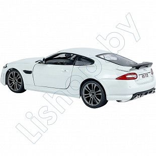 Машинка Bburago 1:24 Jaguar XKR-S (18-21063) white