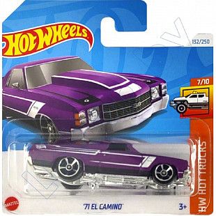 Машинка Hot Wheels Базовой коллекции '71 El Camino 132/250 (5785 HTC34) mainline 2024