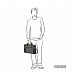 Сумка для ноутбука Samsonite Sideways 22N-19003 Grey/Black