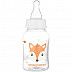 Бутылочка для кормления Canpol babies HAPPY ANIMALS с узким горлышком 120 мл., 0+ мес. (11/851) orange new