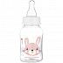 Бутылочка для кормления Canpol babies HAPPY ANIMALS с узким горлышком 120 мл., 0+ мес. (11/851) pink new
