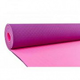 Коврик для йоги Zez Sport TPE-8008 pink