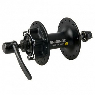 Втулка передняя Shimano M475 на 6-болтов, QR EHBM475AL5