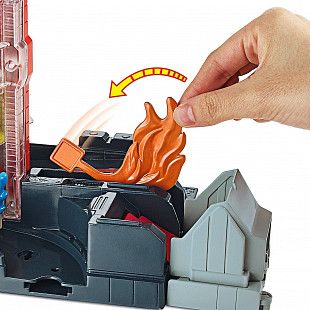 Набор игровой Hot Wheels City Пожарная суперстанция (FNB15 GJL06)