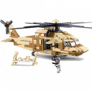 Конструктор Sluban Спасательный вертолет M38-B0509
