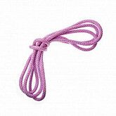 Скакалка гимнастическая Body Form с люрексом 2,5м 150гр BF-SK09 pink/blue/purple