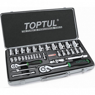 Набор головок 1/4, 1/2 5-32 мм 6 гр. 34пр. ProLINE Toptul (GCAD3402)