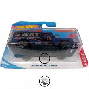 Машинка Hot Wheels Базовой коллекции HW Armored Truck 182/250 (5875 FYF99)