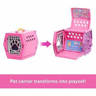 Кукла Barbie Family & Friends Club Chelsea Puppy Carrier (JDF89)