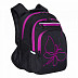 Рюкзак школьный GRIZZLY RG-161-2 /3 black/violet