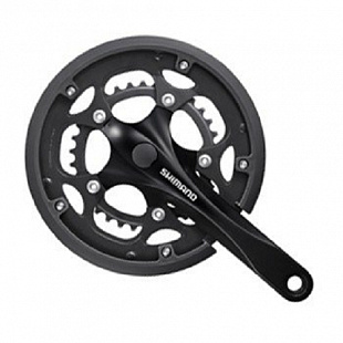 Система Shimano Claris RS200 170 мм 50/34T black под квадрат, EFCRS200C04X